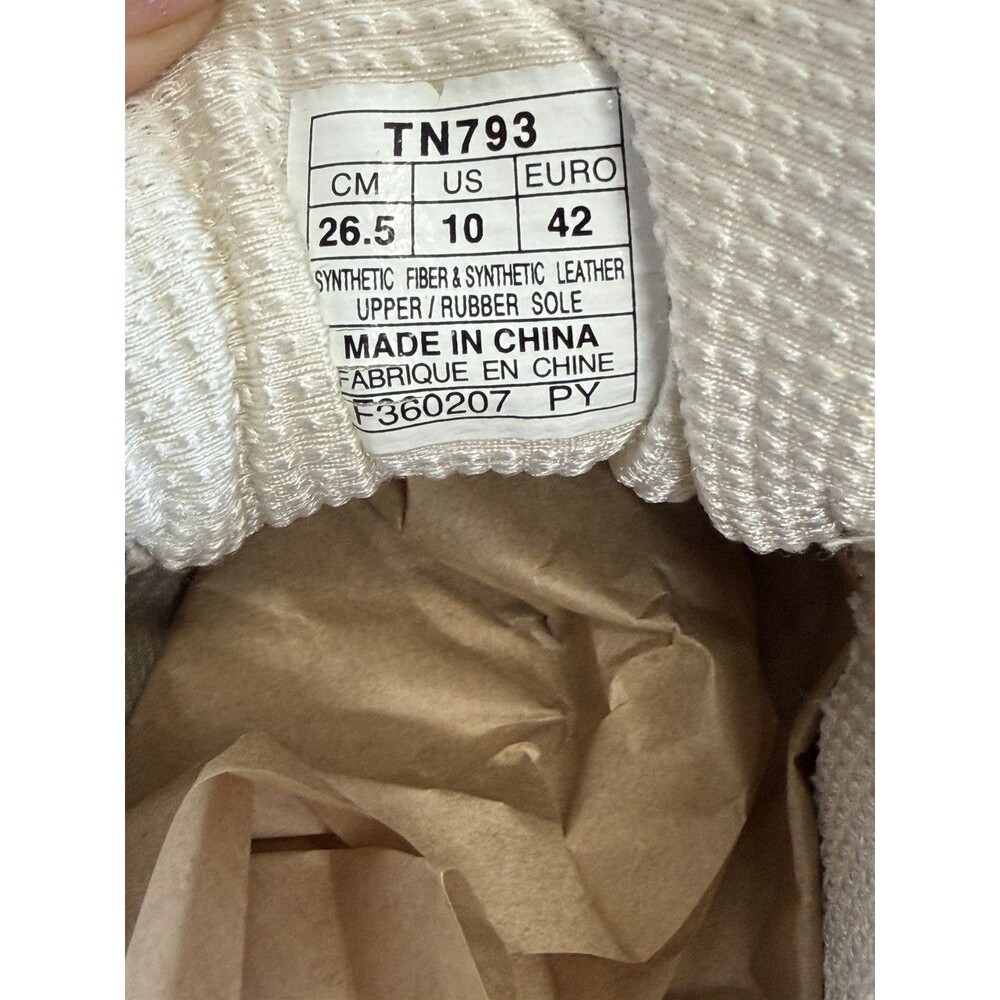 Asics Gel Nimbus Cush Suede Mesh Womens Sneakers In Silver Brown Sz 10 - Picture 11 of 13